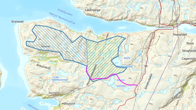 image for Melding for Laksefjorden vindkraftverk på høring - Folkemøter planlagt i høringsperioden
